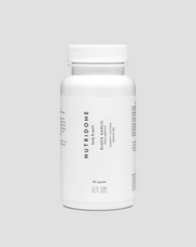 Zwarte knoflook ter ondersteuning van de stofwisseling en leverfunctie voedingssupplement Nutridome 60 stuks.
