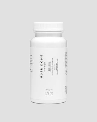 Comprimés de ginseng Nutridome pour améliorer la mémoire et la concentration 60 capsules - 1