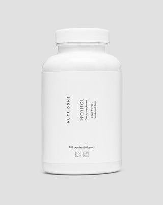 Inositol 1000 mg/dag voor het verlagen van de bloedsuikerspiegel, insulineresistentie en ondersteuning van de vruchtbaarheid Nutridome 180 st.