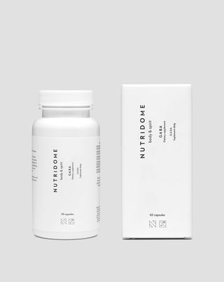 GABA gamma-aminoboterzuur ter ondersteuning van het zenuwstelsel Nutridome 60 stuks_2 - 2