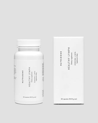 Voedingssupplement voor het lymfestelsel, ontgifting en circulatie Gezonde Limfe Nutridome 60 stuks