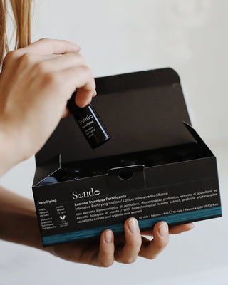 Traitement intensif fortifiant contre la chute des cheveux en ampoules Sendo - 2