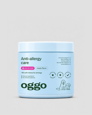 Aanvullend diervoeder voor allergieën en een gevoelige huid voor honden Anti-Allergy Care Oggo 180 g - 1