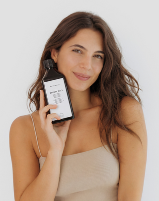 Drinkbare oliën voor de huid met Omega 6 en Vitamine E Beauty Nutridome 250 ml