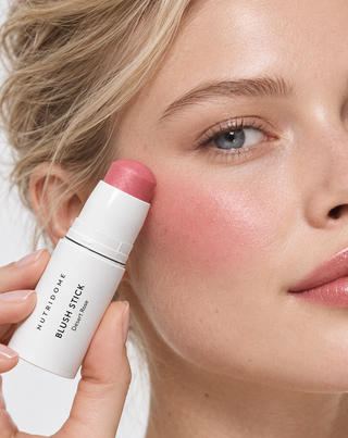 Blush in stickvorm, natuurlijk effect en verzorging, Desert Rose, Nutridome