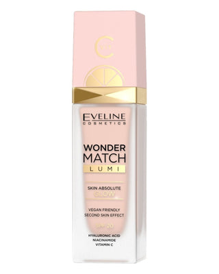 Fond de teint lumineux Eveline Wonder Match Lumi n° 05 - 1