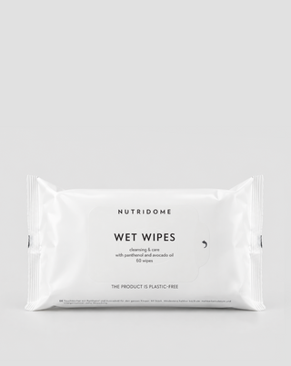 Lingettes humides Nutridome au panthénol apaisant pour bébés et enfants 60 pièces - 1