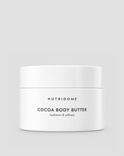 Cacaoboter voor het Lichaam met Ceramiden Natuurlijke Oliën en Vitamine E Nutridome