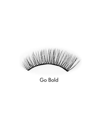 Bamm!Lashes Go Bold 2D nepwimpers voor herhaald gebruik, zeer zacht - 2