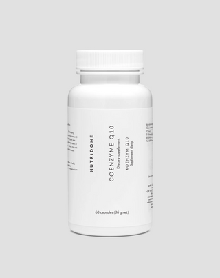 Co-enzym Q10 in capsules voor een gezond hart- en vaatstelsel, mooie huid en haar Nutridome 60 stuks