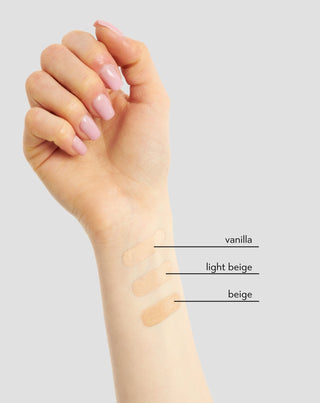Dekkende CC gezichtscrème SPF 48 met collageen en natuurlijke oliën 02 Lichtbeige Nutridome - 2