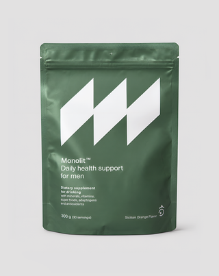 Supplement voor mannen voor algehele ondersteuning van het lichaam, vitamines, mineralen, vezels Monolit - 1