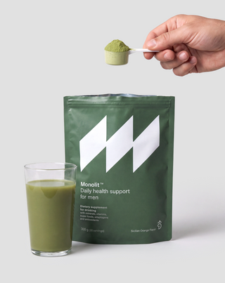 Supplement voor mannen voor algehele ondersteuning van het lichaam, vitamines, mineralen, vezels Monolit - 5