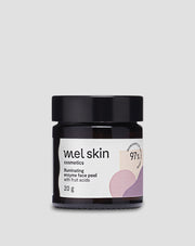 Mel Skin peeling enzymatique éclaircissant pour le visage aux acides de fruits