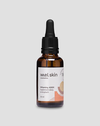 Gouttes vitaminées Mel Skin ADEK pour l'immunité, le métabolisme du fer et le bon état de la peau et des muqueuses - 1