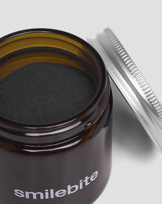 Poudre de blanchiment des dents au charbon de noix de coco Smilebite - 2