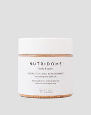 Sel de bain de pieds avec 45% d'urée et d'eucalyptus Nutridome