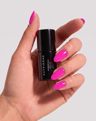 Hybrid nagellak UV/LED Pink Bloom 014 Nutridome - 5