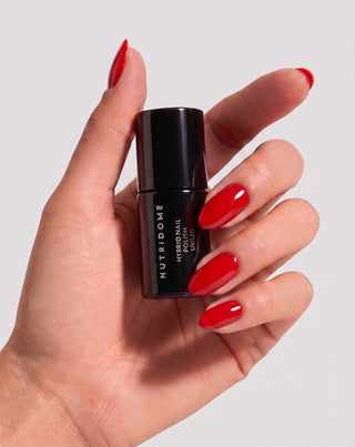 Hybrid nagellak UV/LED Red Velvet 016 Nutridome - 5