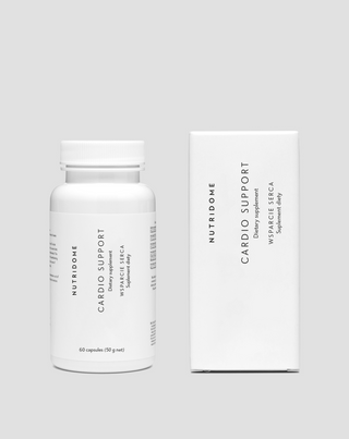 Hartsupplement met coenzym Q10, meidoorn, thiamine en vitamine C Nutridome 60 capsules