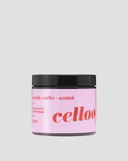 Le peeling corporel Celloo au café et aux huiles naturelles réduit la cellulite et les vergetures