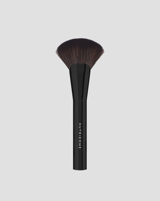 Pinceau multifonction Nutridome à poils plats pour poudre bronzante, blush et surligneur - 1