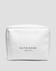 Trousse de maquillage spacieuse Nutridome en simili cuir