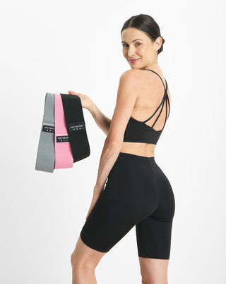 Bandes de résistance courtes Body Functions pour le fitness 76 cm lot de 3 pièces - 2