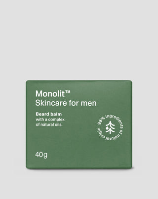Voedende en hydraterende baardbalsem met Monolit natuurlijk oliecomplex - 4