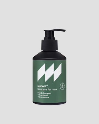 Baardshampoo met panthenol en niacinamide om de baard te reinigen en verzorgen Monolit - 1